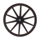 Old wooden wheel