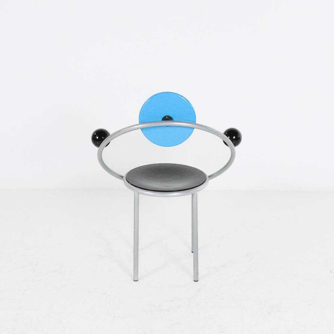 First Chair by Michele De Lucchi for Memphis Milano 1983
