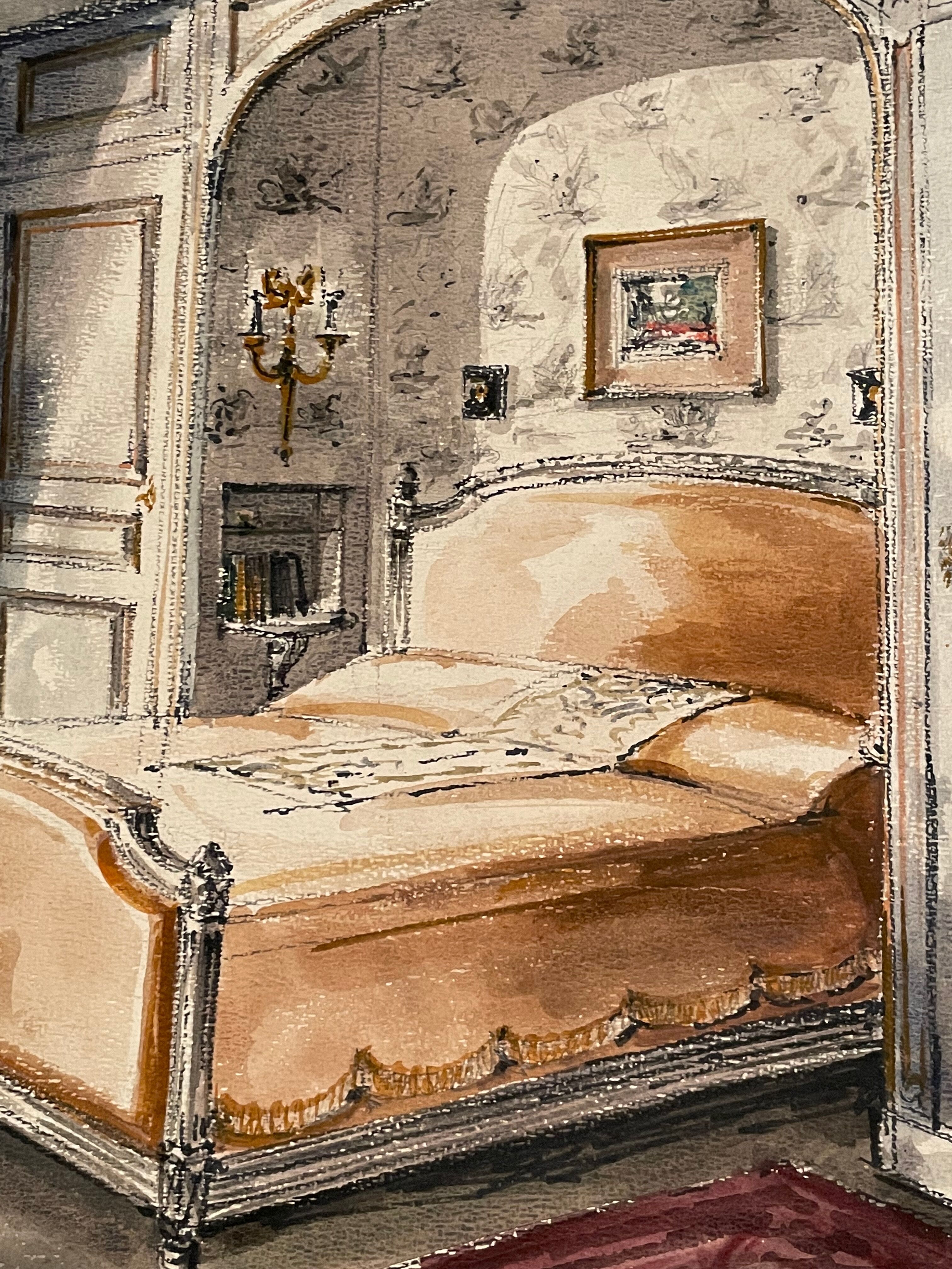 Painting decorative art interior architecture 30-50s