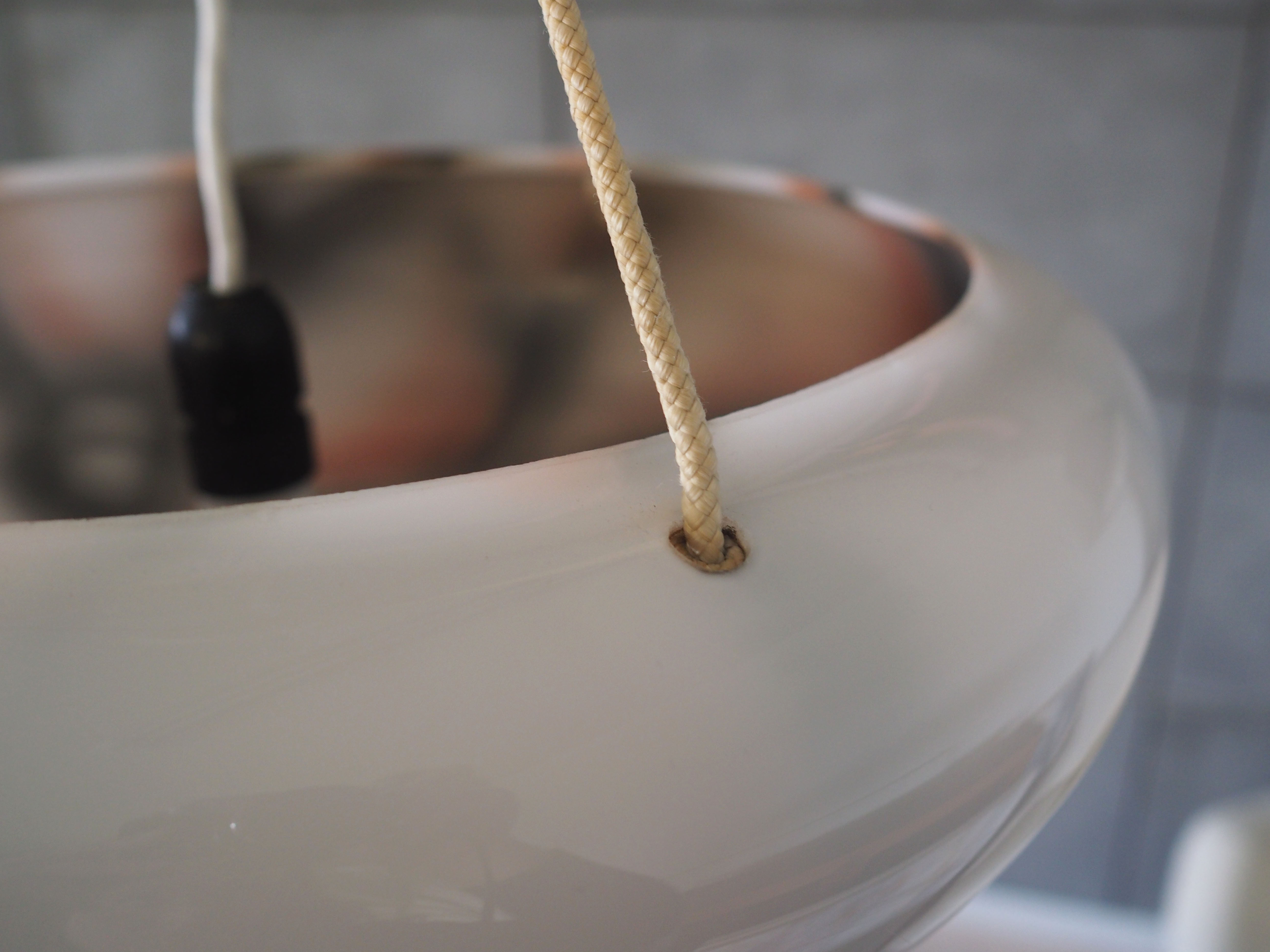 Suspension, design danois, années 1970, fabriquée au danemark