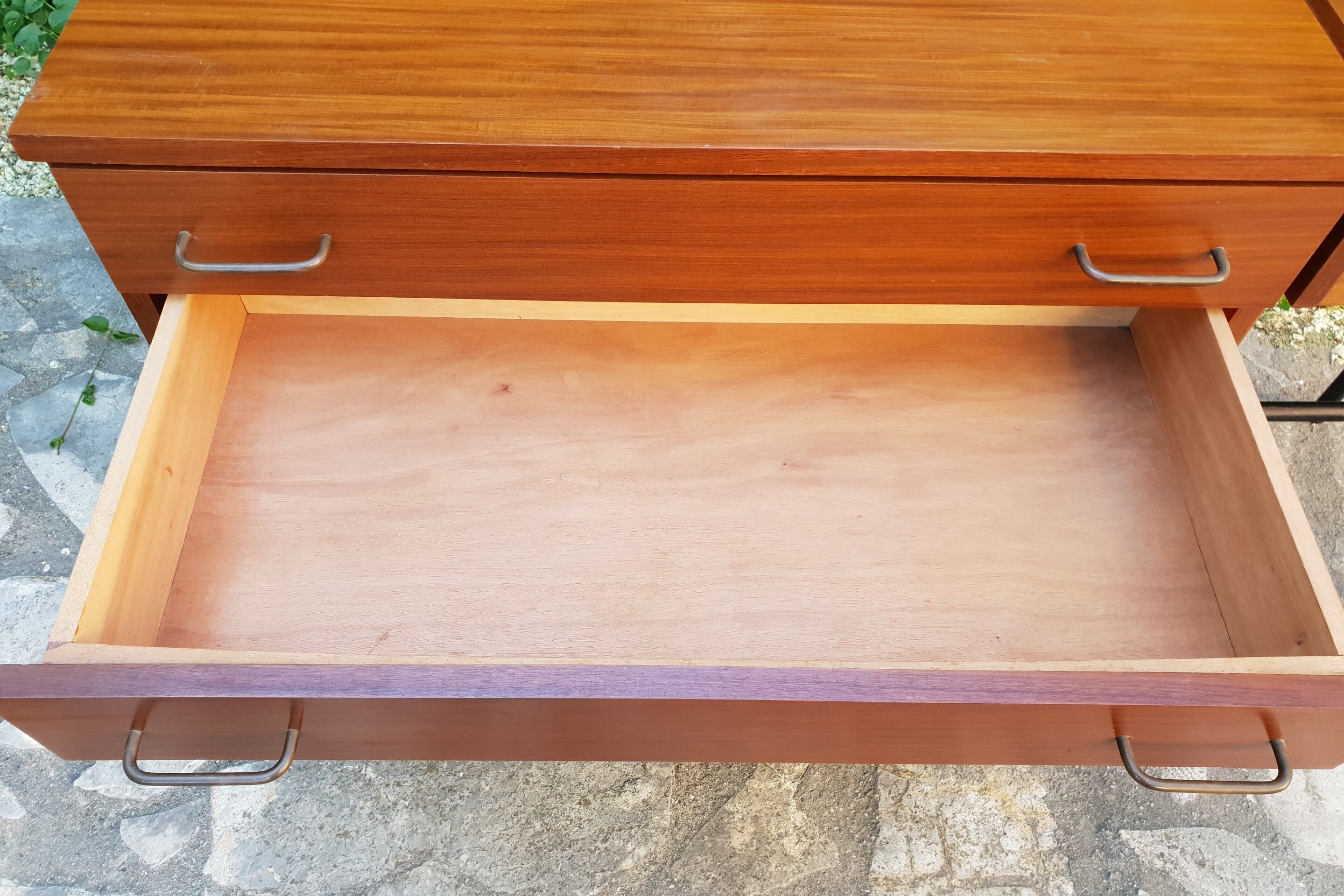 Commode coiffeuse moderniste 1950