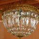 Lustre pampilles corbeille