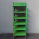 Old wooden shelf store display