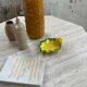 Ceramic yellow vallauris dish