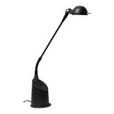 Lampe de table vintage TPB noire - Modèle 3014 - Design postmoderne Memphis - Italie années 1980