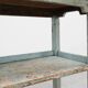 Industrial console with patina of old layers of paint, France ca. 1900