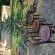 3 chaises de bistrot Fischel bois courbé