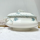 Soup Pot Green Iron Land St Amand, XIXth