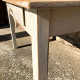 Patinated coffee table