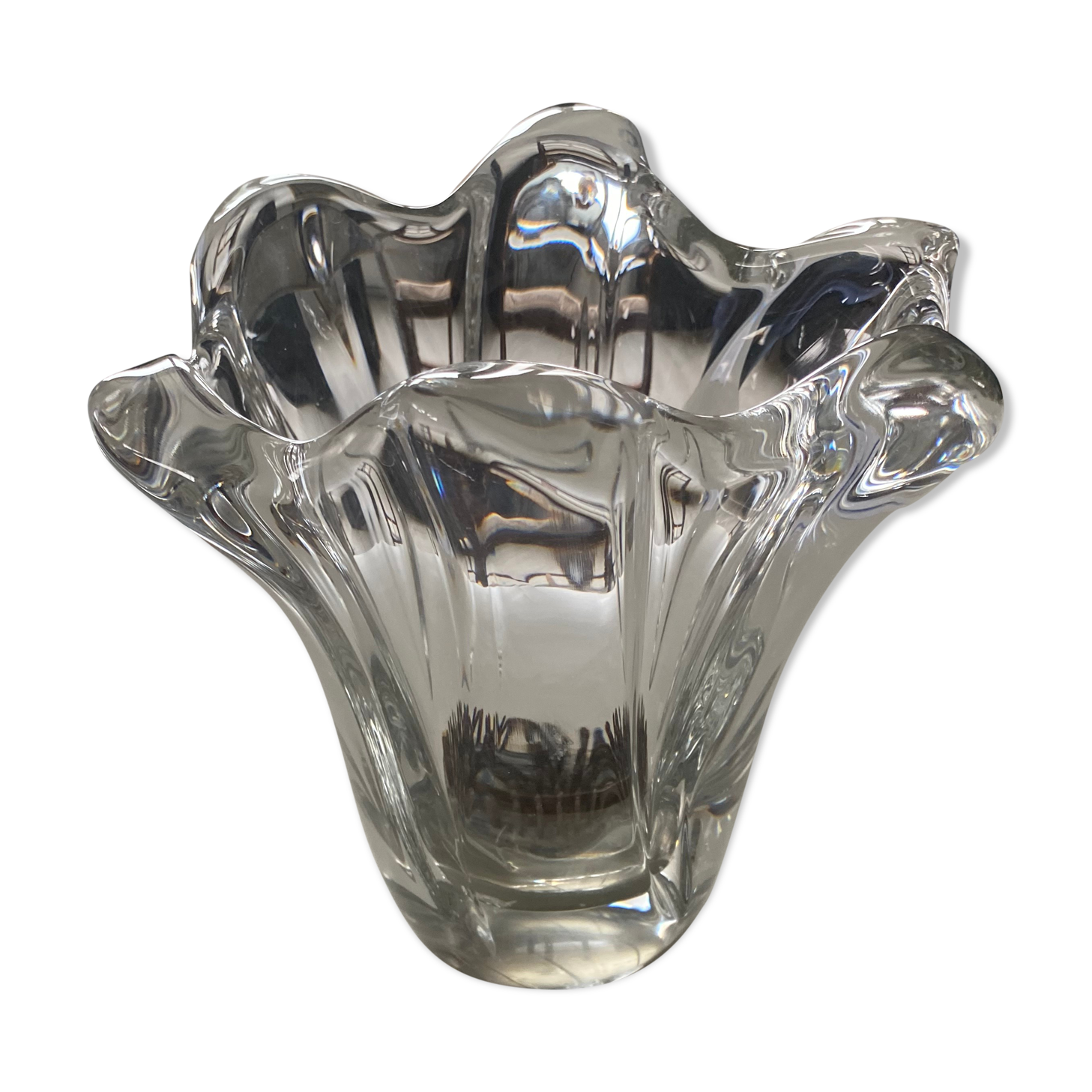 Crystal Daum France vase