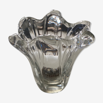 Vase Daum France en cristal