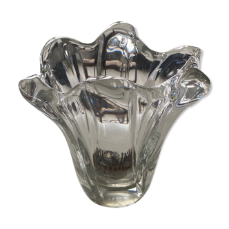 Crystal Daum France vase