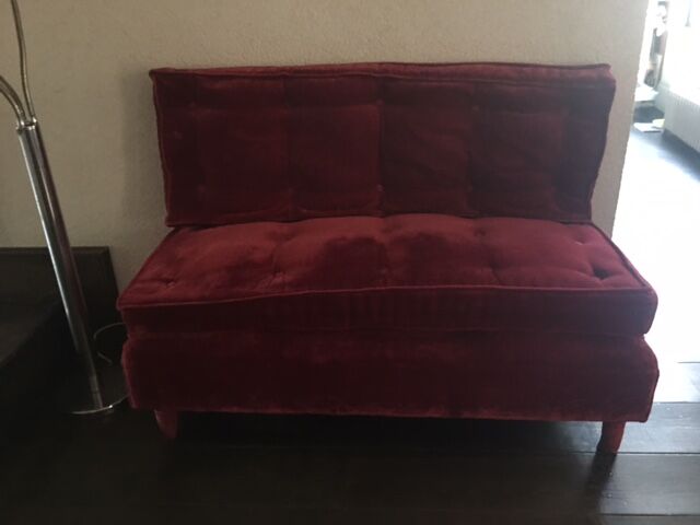velvet bench 2 seats