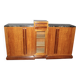 Art Deco mahogany enfilade, attributed to André Sornay around 1930.