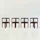 Ensemble de chaises Tranekær String par Niels Jørgen Haugesen