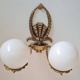 Bronze wall lamp