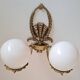 Bronze wall lamp