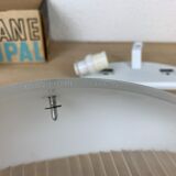 Applique Holophane Prismopal AMV1 neuve, verre émaillé prismatique