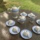 Service a café, compose de 17 pieces,  Poreylor,l amandinoise, vintage
