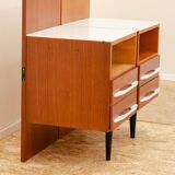 Paire de tables de chevet entièrement rénovées par Mojmír Požár, années 1960, Tchécoslovaquie