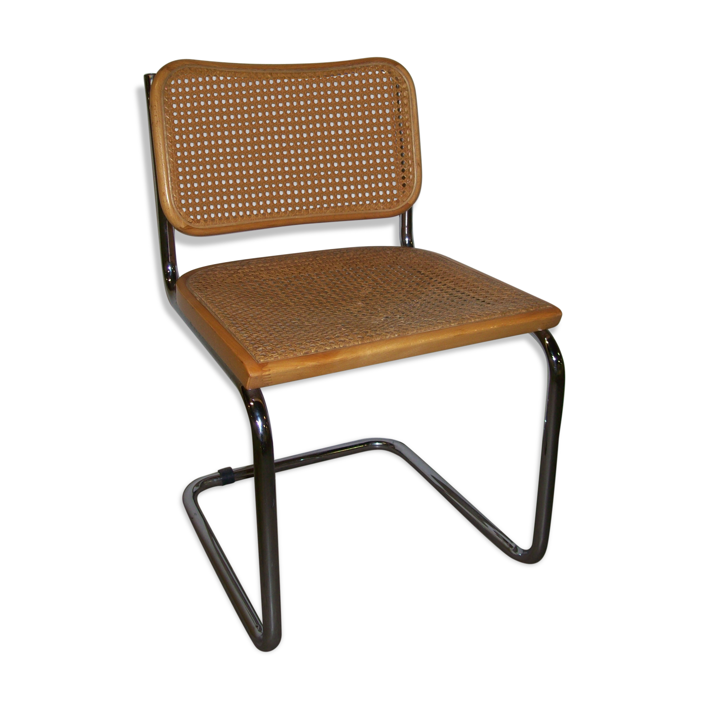 Chaise Marcel Breuer modèle Cesca B32 des années 70