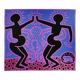 1990s Keith Haring Limited Edition Lithograph Numbered in Pencil.
