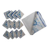 Tablecloth 110 x 110 & its 12 napkins