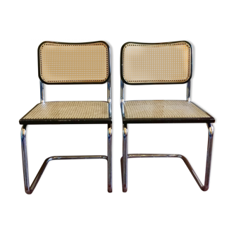 2 chaises B32 de Marcel Breuer