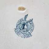 Set of 8 flat plates Saint Amand and Hamage