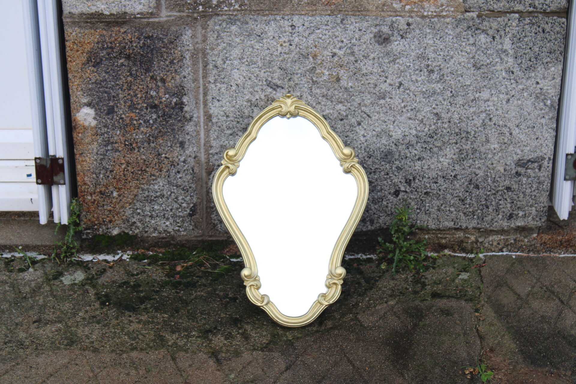 Miroir vintage doré 32x47cm