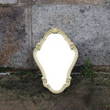 Miroir vintage doré 32x47cm