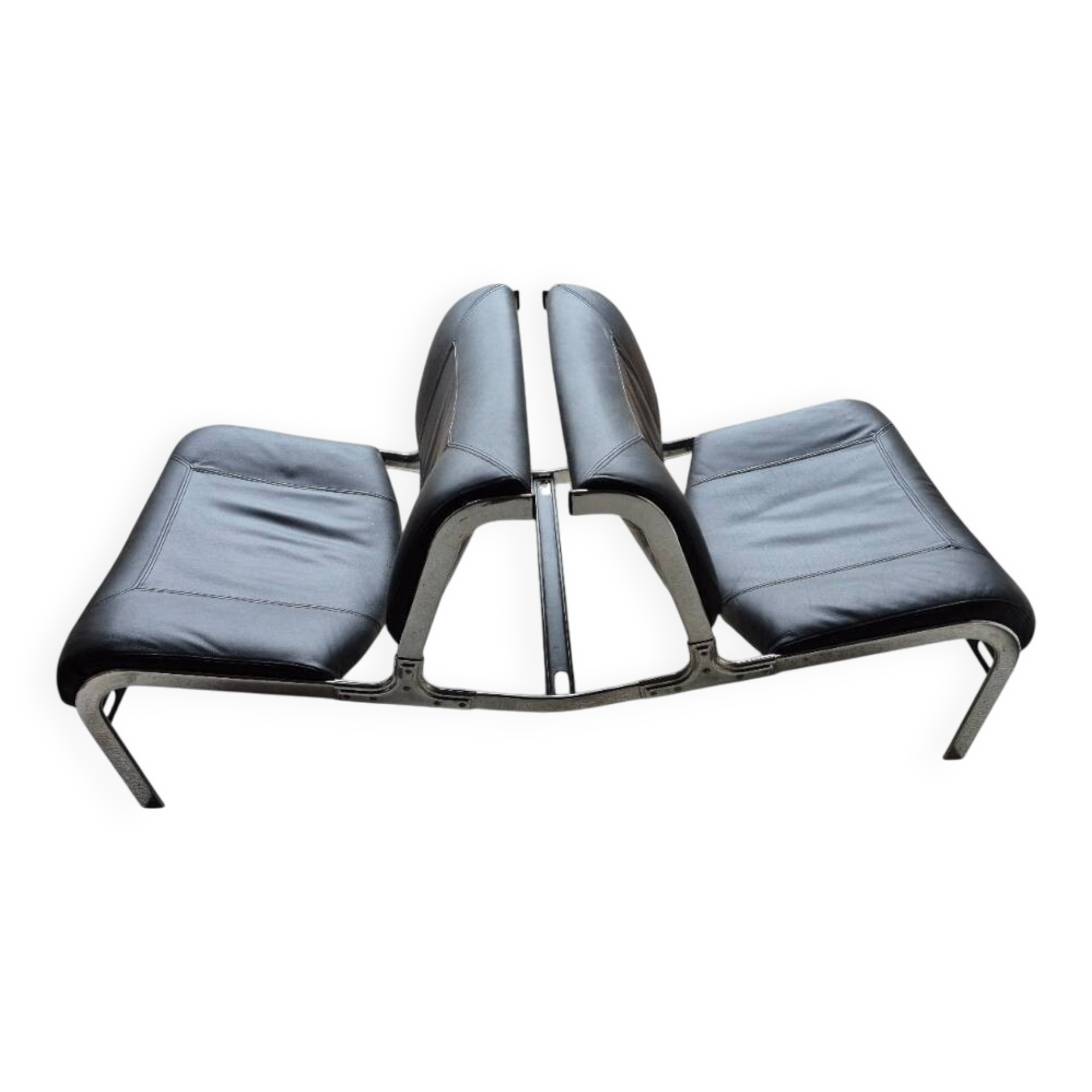 Back-to-back armchair model Whist by Olivier Mourgue 1964