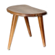 Tabouret tripode vintage en bois  1950