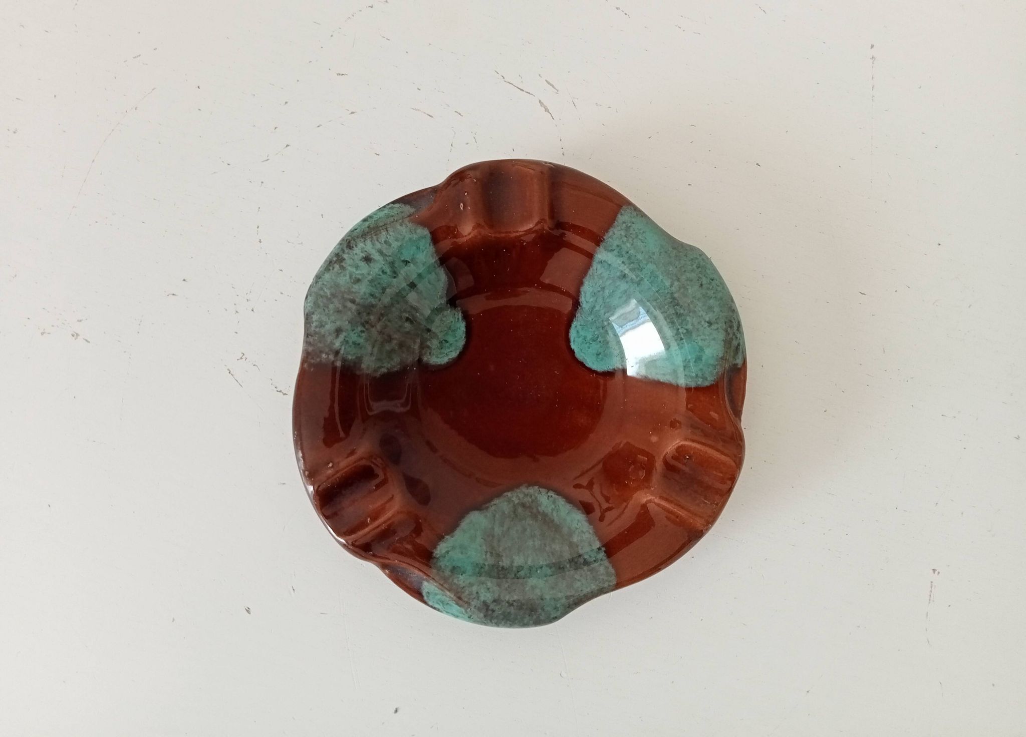 Vintage Vallauris style ashtray