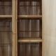 Mid-century bamboo and rattan wardrobe, Italy ca. 1960