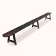 Old French provincial wooden bench, no. 1 | 335 cm