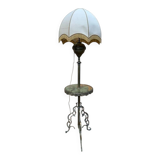 Lampadaire en bronze et onyx de style Napoléon III