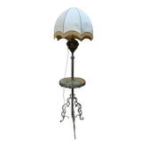 Lampadaire en bronze et onyx de style Napoléon III