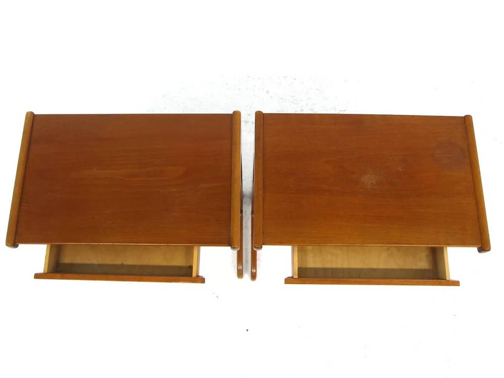 Set of 2 Scandinavian bedside tables, David Rosen, NK, Sweden, 1960.