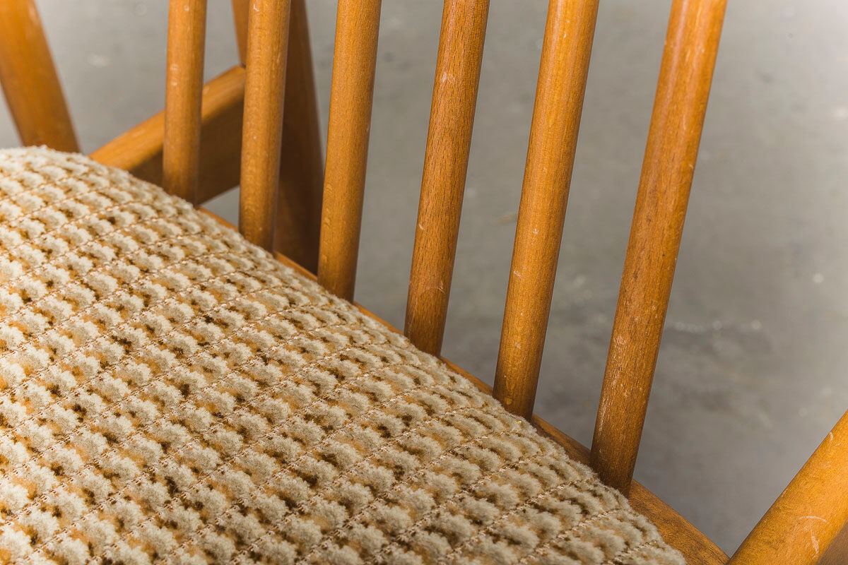 Chaises à manger vintage, années 1970, Ensemble de 4