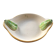 Dish decorated with pears slip