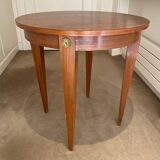 Table ronde en bois