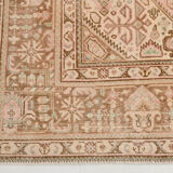 6x9 dusty pink wool persian rug 287x192cm