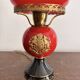 Opaline Table Lamp Florence Italy Fiorentine Vintage 1960 Napoléon III