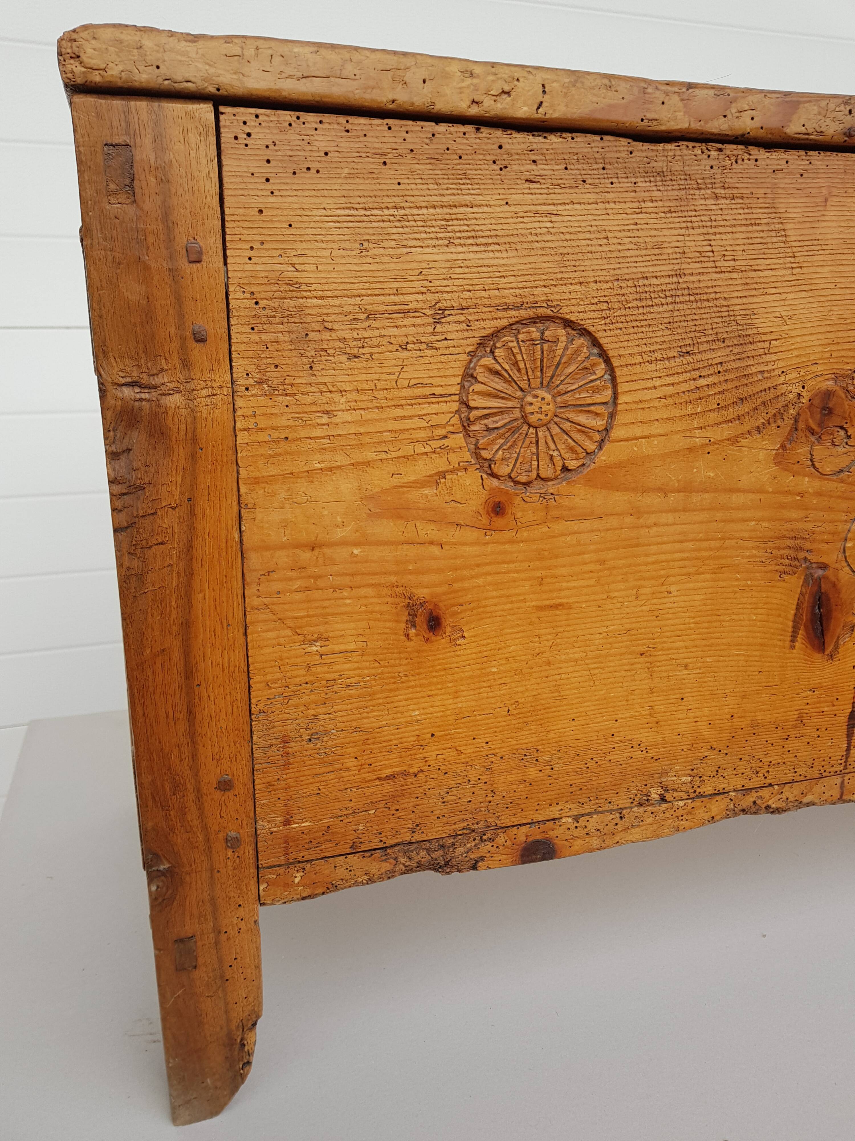 Wedding Chest dated "1895" Flavie Honorine