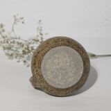 Petit vase en grès pyrité vintage
