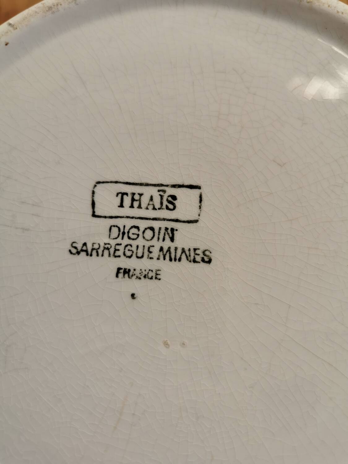 Vintage Digoin jug, Thaïs