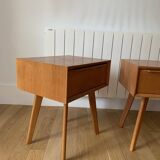 Paire table de nuit style scandinave