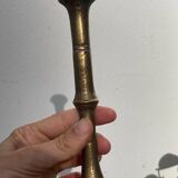 Gilded brass mortar and pestle