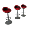 Lot 3 bar stools